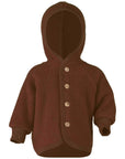 Kids Organic Wool Fleece Button-Down Jacket | Coco