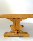 Antique Solid French Oak Coffee Table