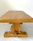 Antique Solid French Oak Coffee Table