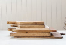 Load image into Gallery viewer, Assorted Vintage French Bread &amp; Cutting Boards
