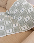 Crochet Patchwork Fish Blanket