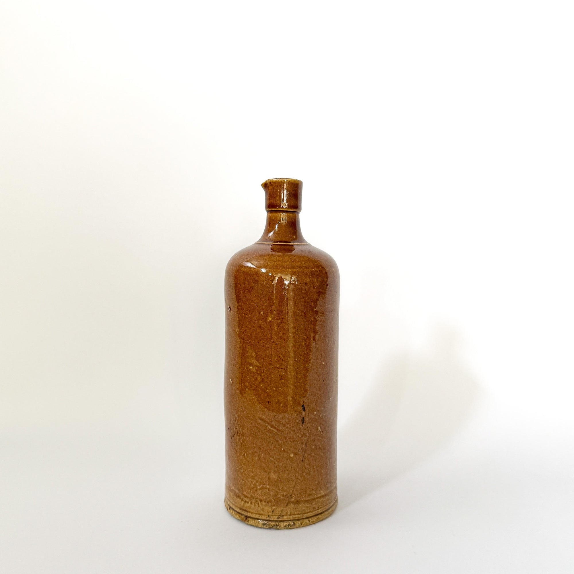 Vintage English Inkwells | British Brown
