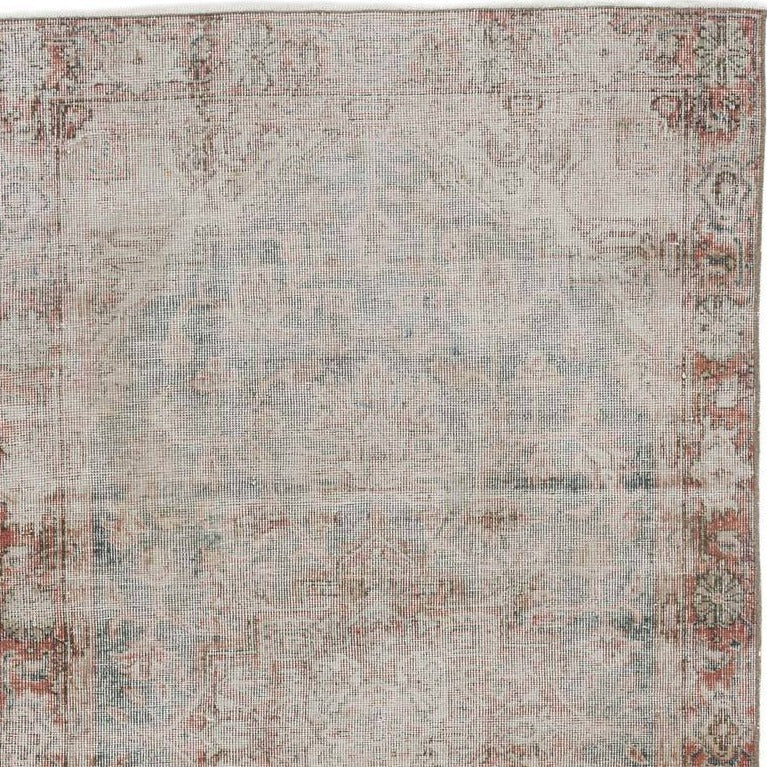 Vintage Turkish Hand-Knotted Area Rug | No. 25
