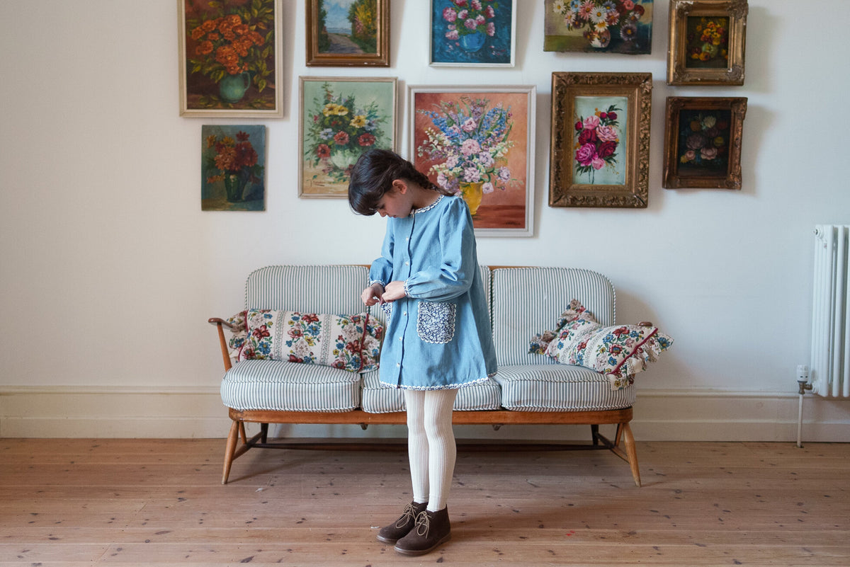 Jules Velvet Dress | Eggshell