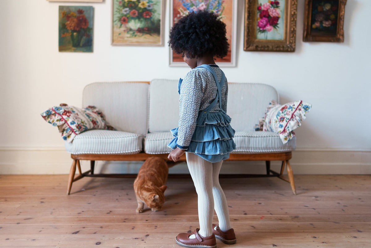 Dhalia Velvet Romper | Eggshell