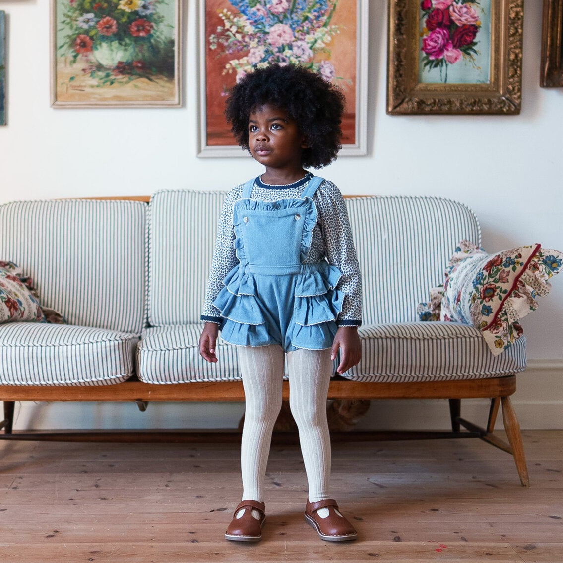 Dhalia Velvet Romper | Eggshell