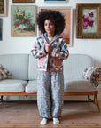 JoJo Reversible Floral Patchwork Jacket