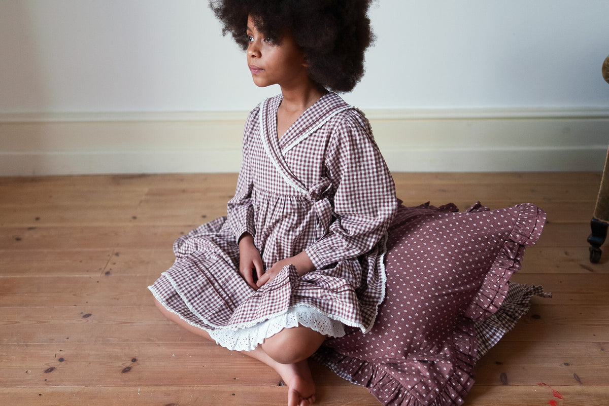 Children's Ruffle Pillowcase | Sugarplum Floral