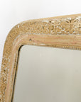 Antiqued White Louis Philippe Mirror No.91 | France