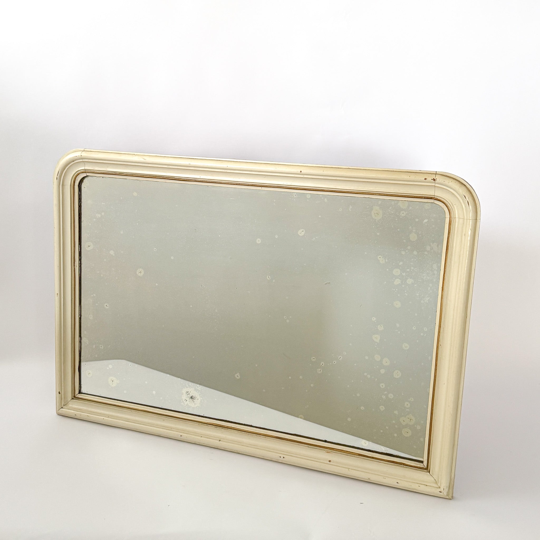 Rare Wide Antique Louis Philippe Mirror No.61 | France – Farm Home
