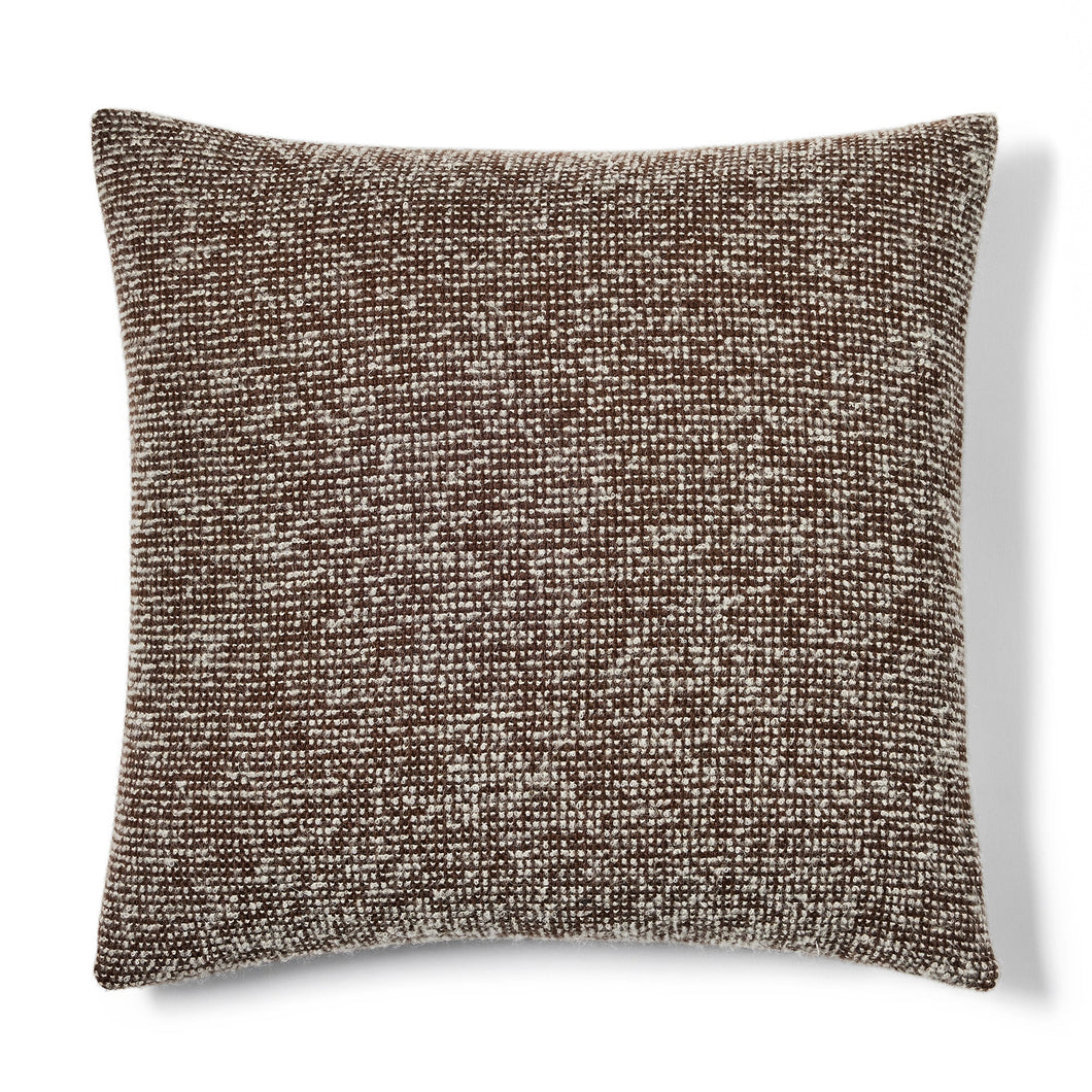 Aspen Handwoven Pillow | Chocolate