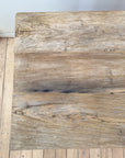 Reclaimed Mulberry Farm Table with Scalloped Apron