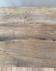 Reclaimed Mulberry Farm Table with Scalloped Apron