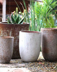 Provencial Outdoor Barrel Planter