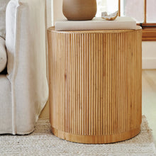 Load image into Gallery viewer, Gabriella Rattan Side Table
