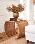 Healdsburg Wicker Side Table