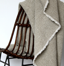 Load image into Gallery viewer, Cliffside Waffle Throw | Stonewashed Linen
