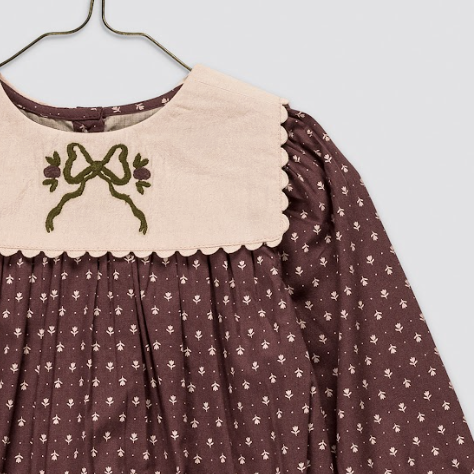 Emille Sugarplum Floral Romper