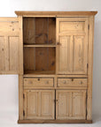 Scrubbed Pine Farmhouse Cupboard
