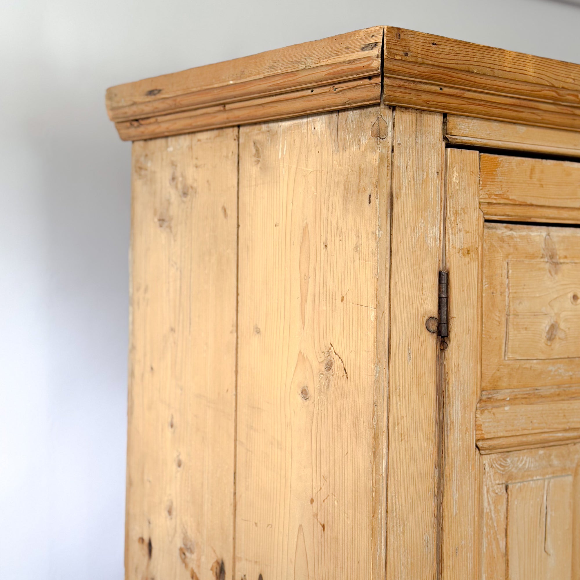 Scrubbed Pine Farmhouse Cupboard