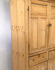 Scrubbed Pine Farmhouse Cupboard