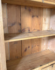 Scrubbed Pine Farmhouse Cupboard