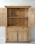 Scrubbed Pine Farmhouse Cupboard