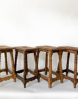 Antique Walnut Stool | Spain