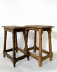 Antique Walnut Stool | Spain