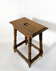Antique Walnut Stool | Spain