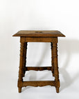 Antique Walnut Stool | Spain