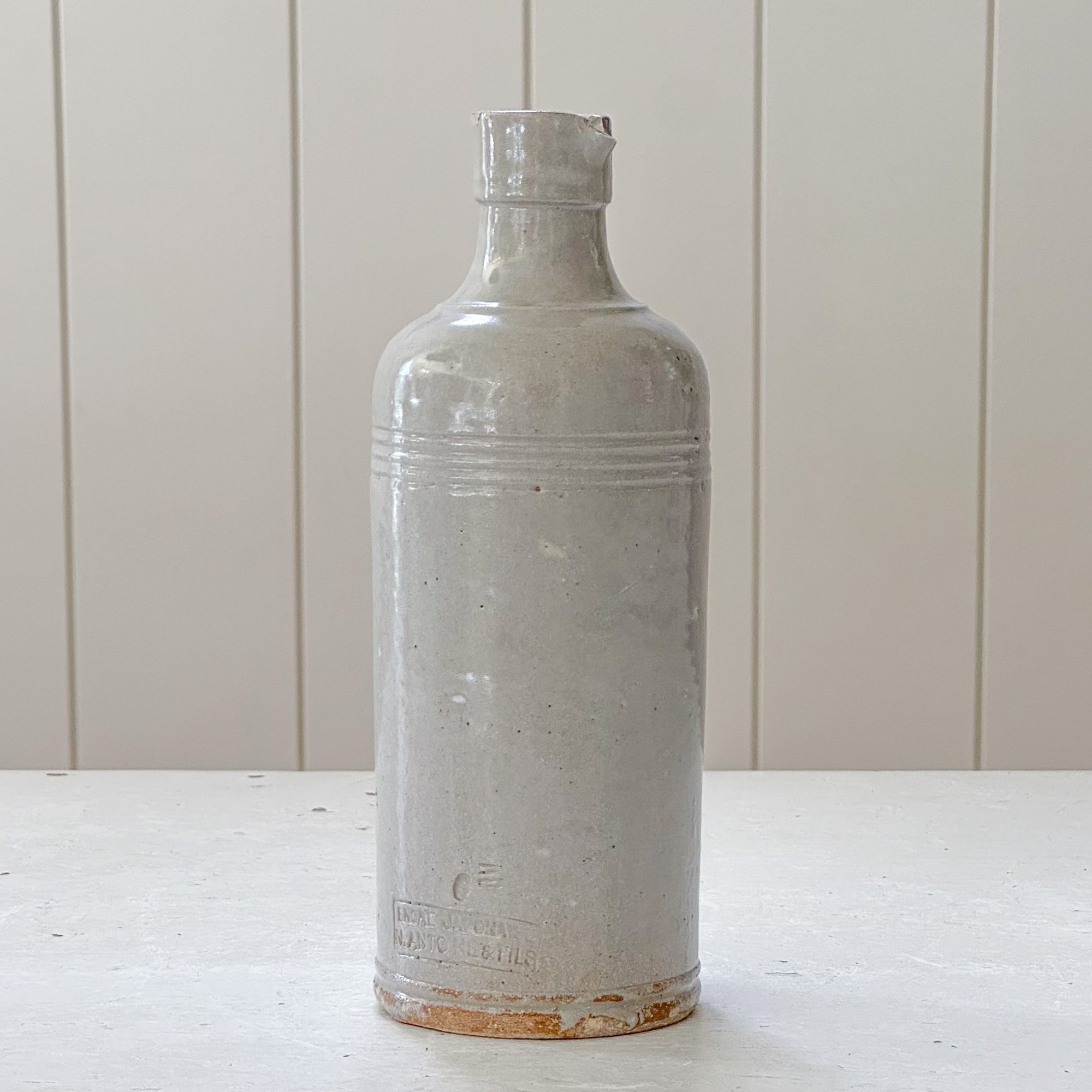 French Gris Stoneware Bottle | No. 833