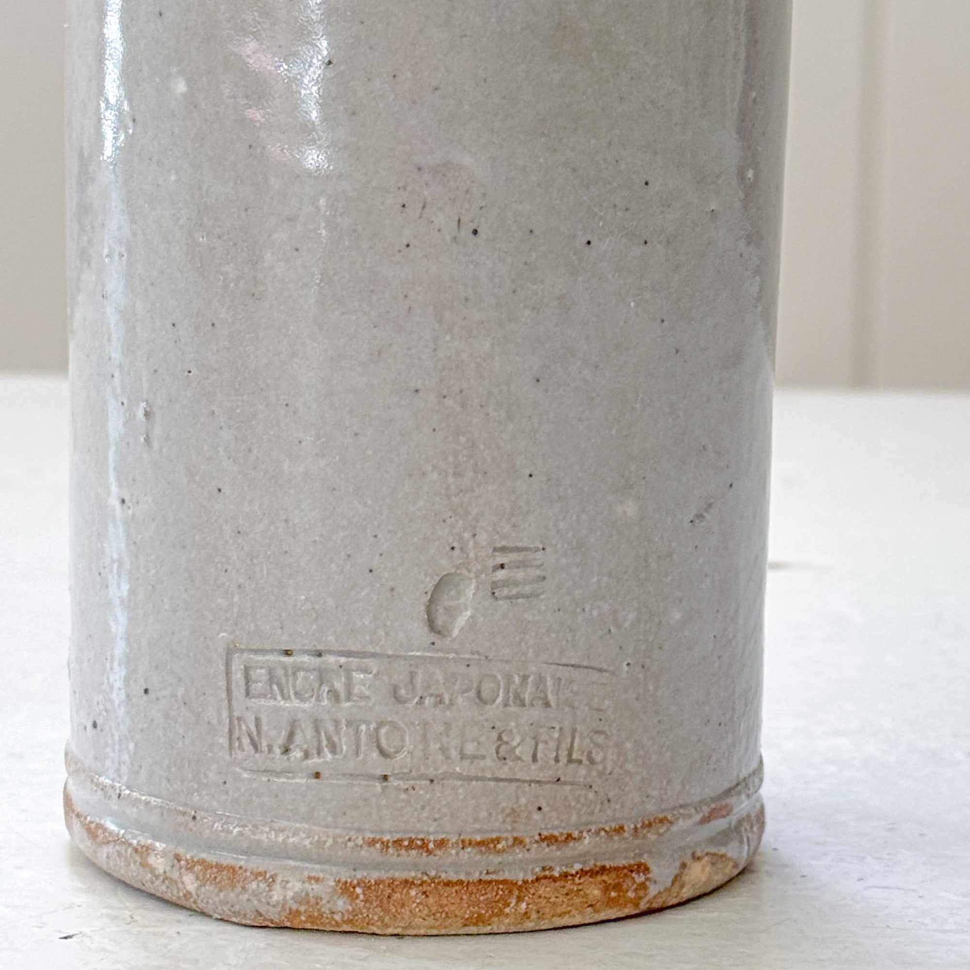 French Gris Stoneware Bottle | No. 833