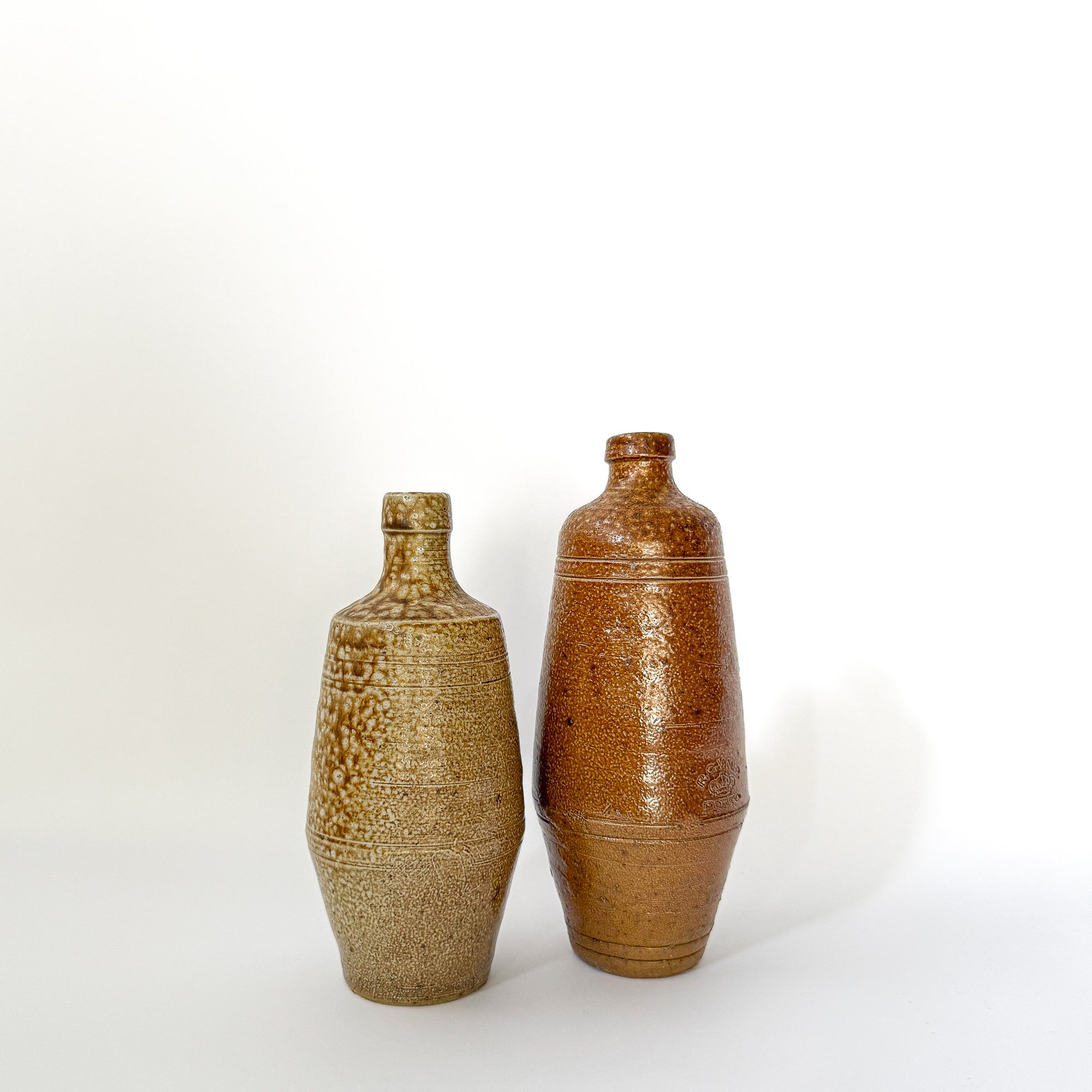 European Stoneware Bottle | No. 836