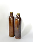 Rare Pair of European Stoneware Bottles | No. 837