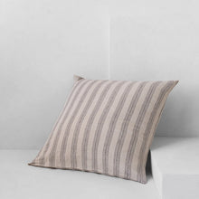 Load image into Gallery viewer, Linen Pillowcase | Basix Stripe Euro
