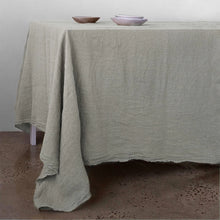 Load image into Gallery viewer, Flocca Linen Tablecloth
