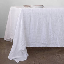 Load image into Gallery viewer, Flocca Linen Tablecloth
