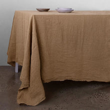 Load image into Gallery viewer, Flocca Linen Tablecloth
