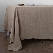 Load image into Gallery viewer, Flocca Linen Tablecloth
