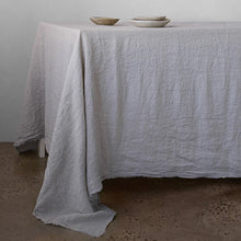 Load image into Gallery viewer, Flocca Linen Tablecloth
