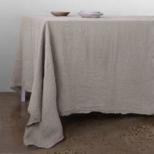 Load image into Gallery viewer, Flocca Linen Tablecloth
