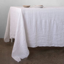 Load image into Gallery viewer, Flocca Linen Tablecloth
