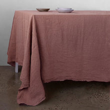 Load image into Gallery viewer, Flocca Linen Tablecloth
