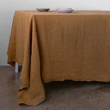 Load image into Gallery viewer, Flocca Linen Tablecloth
