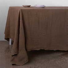 Load image into Gallery viewer, Flocca Linen Tablecloth
