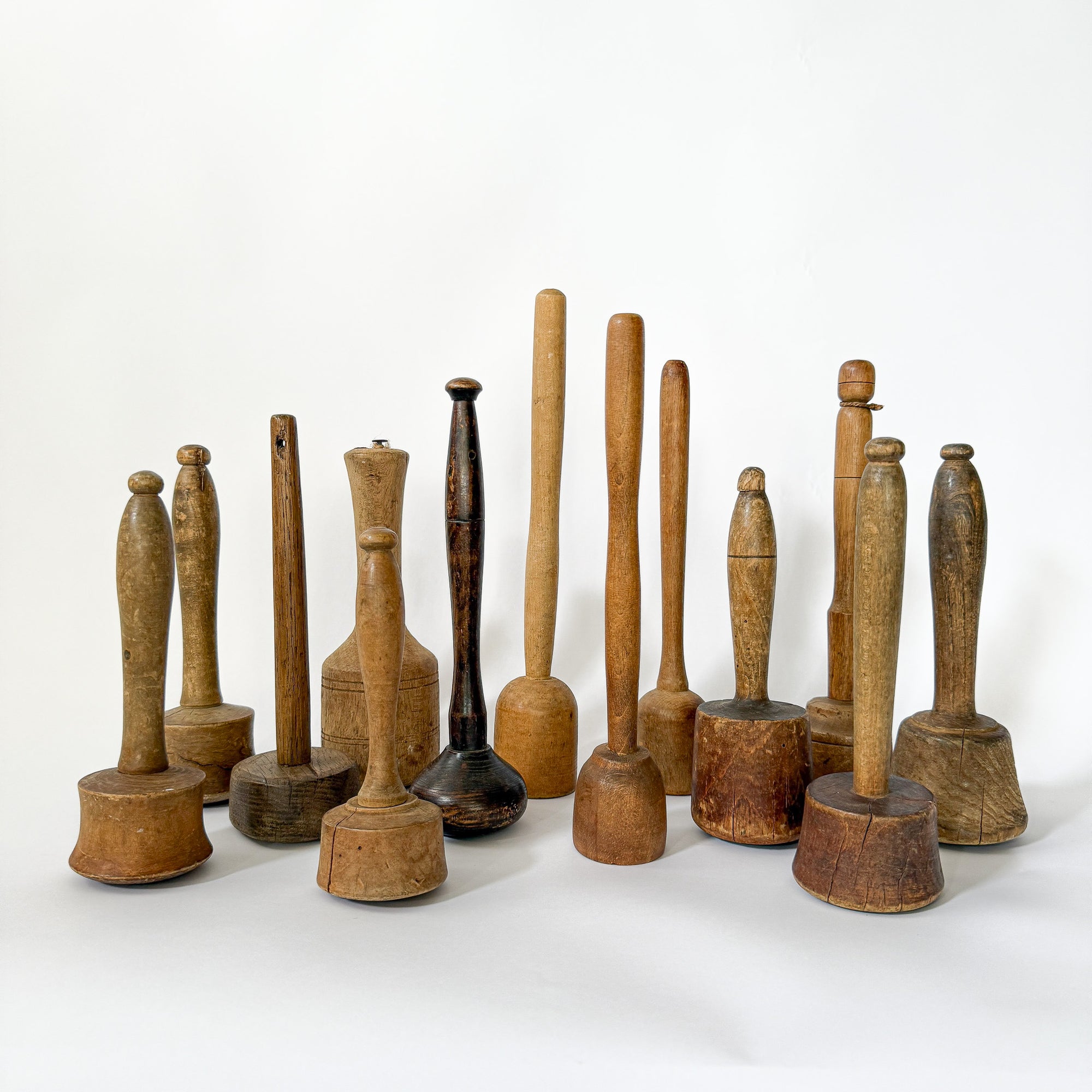 Antique Wooden Pestles