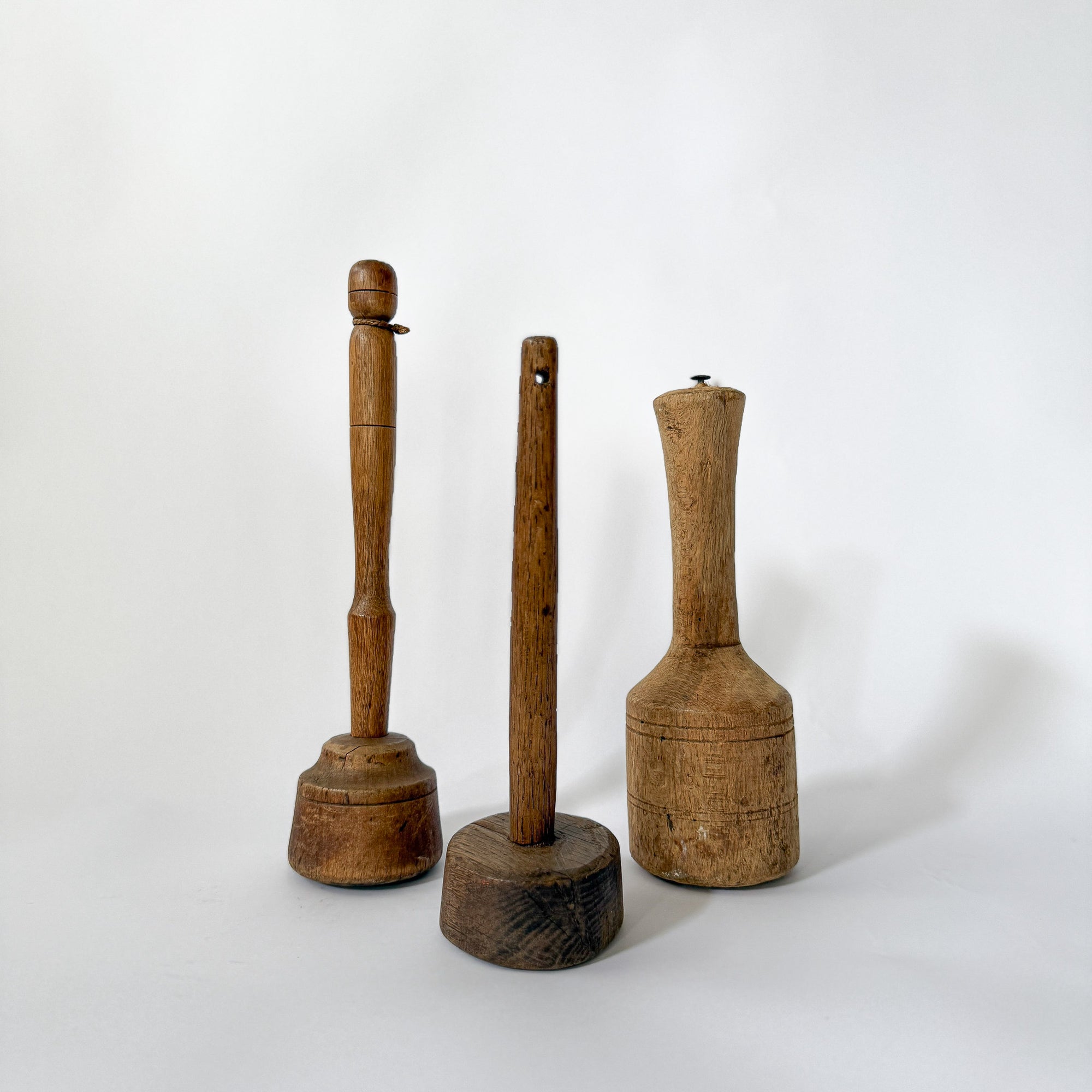 Antique Wooden Pestles