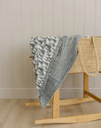Plush Muslin Quilt | Forest + Green Stripe