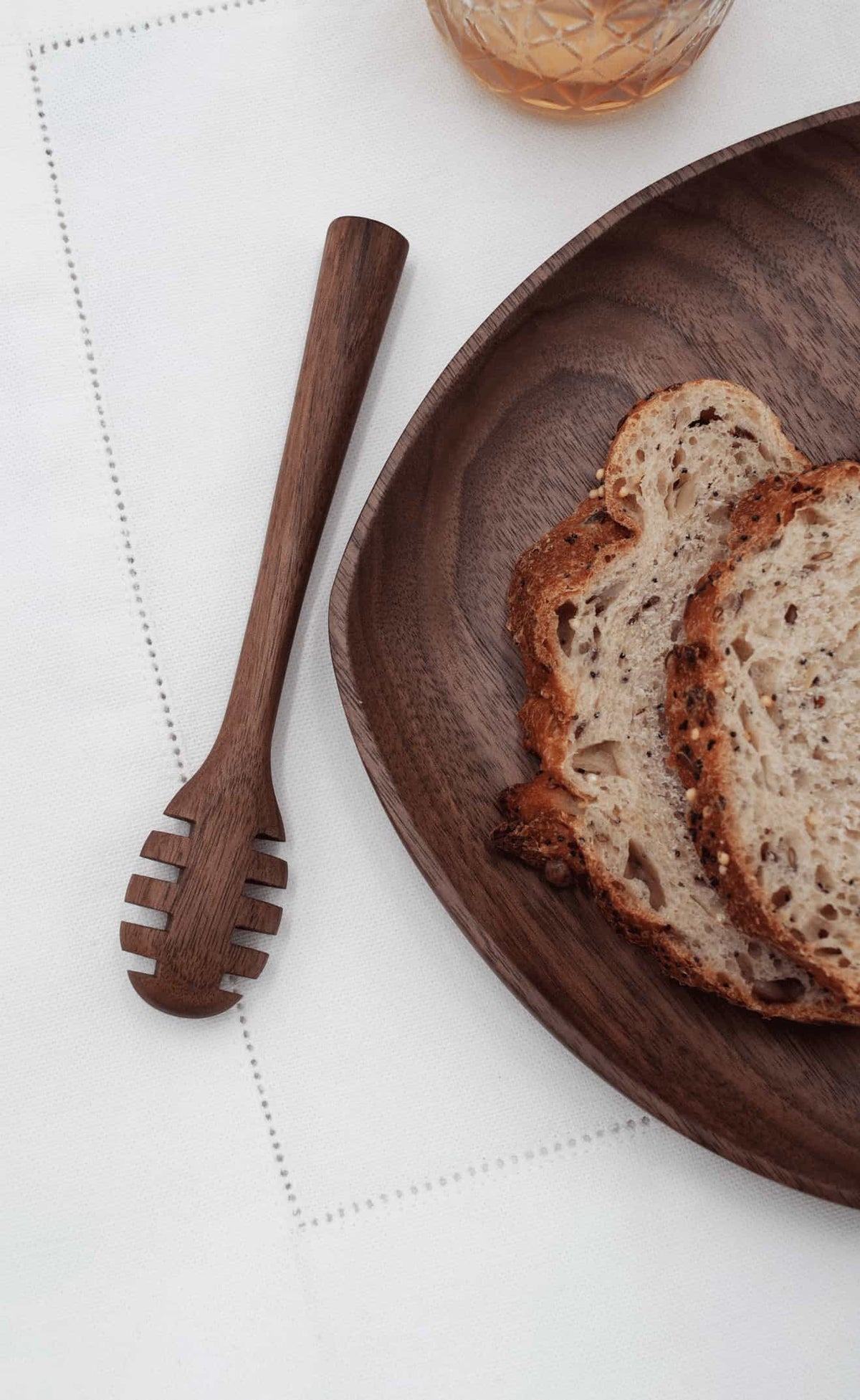 Walnut Honey Dipper